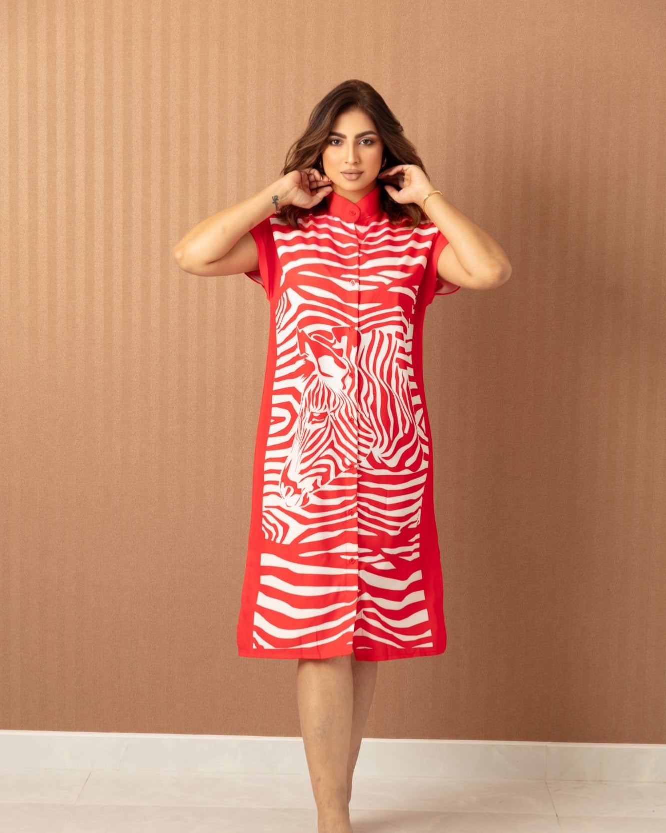 Urban Zebra Dress