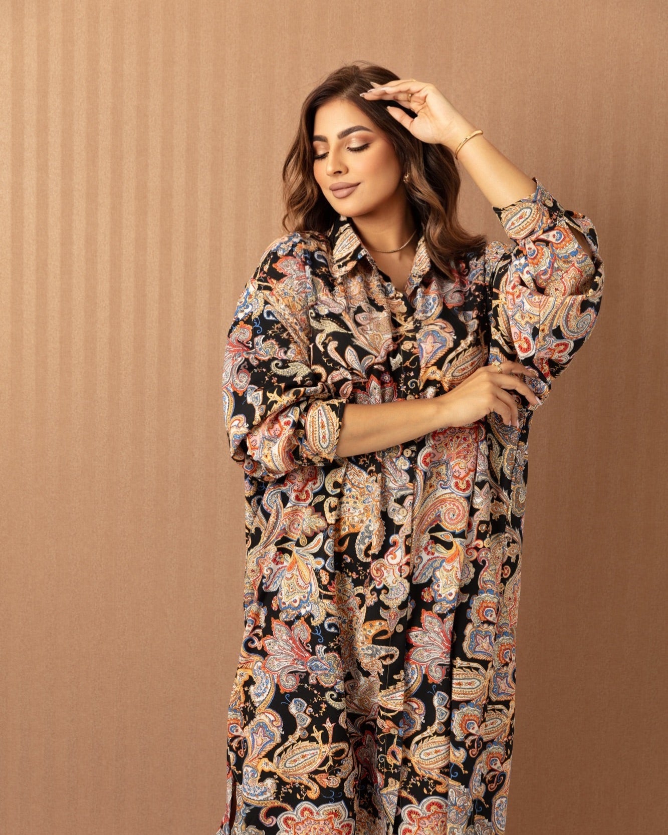 Artistic Splash Dress - WaedLine