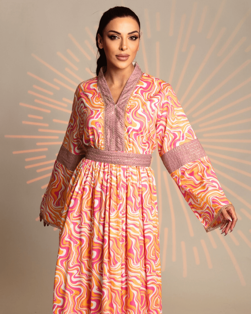 Blossom Grace Jalabiya Collection - WaedLine