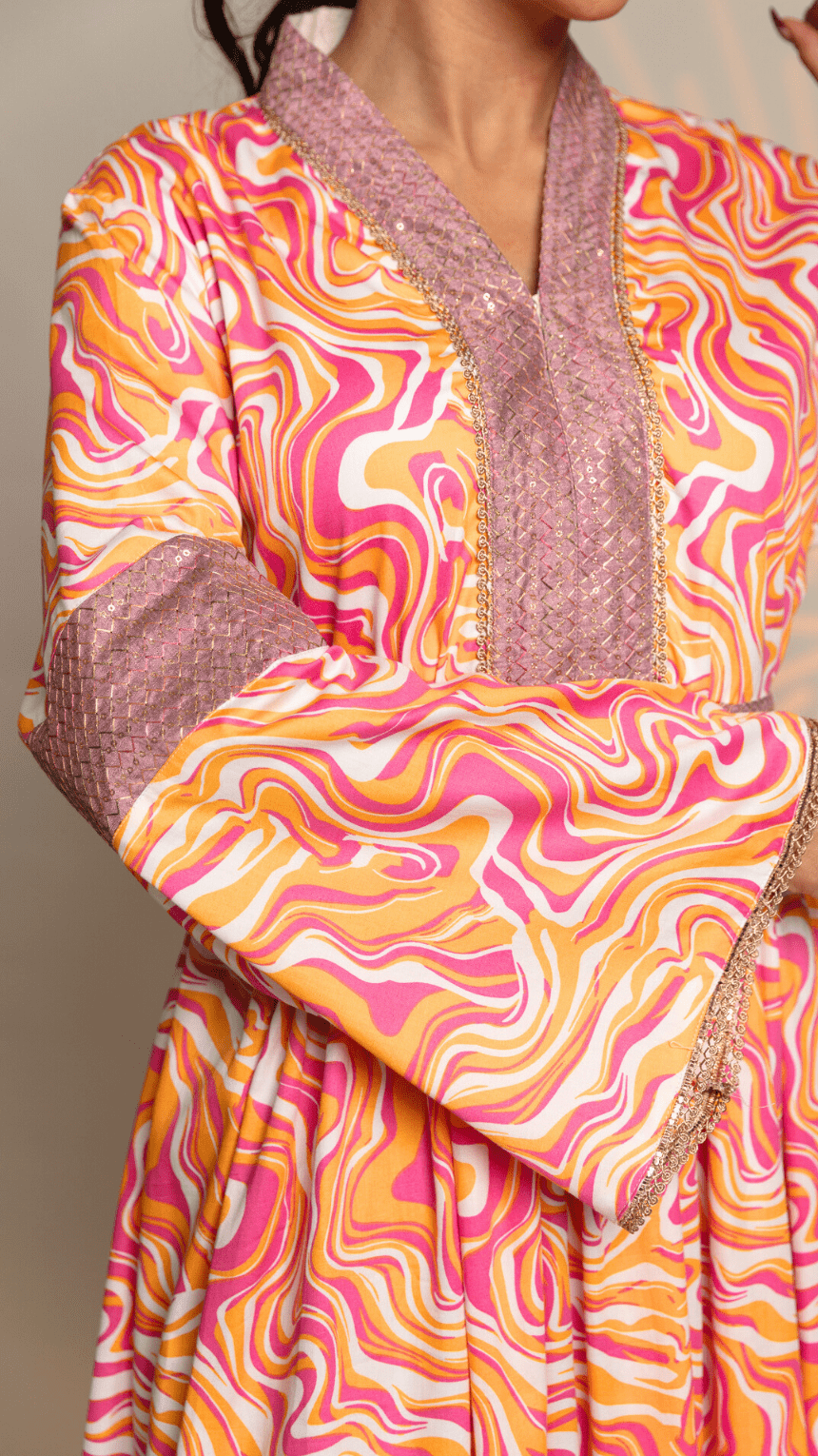 Blossom Grace Jalabiya Collection - WaedLine