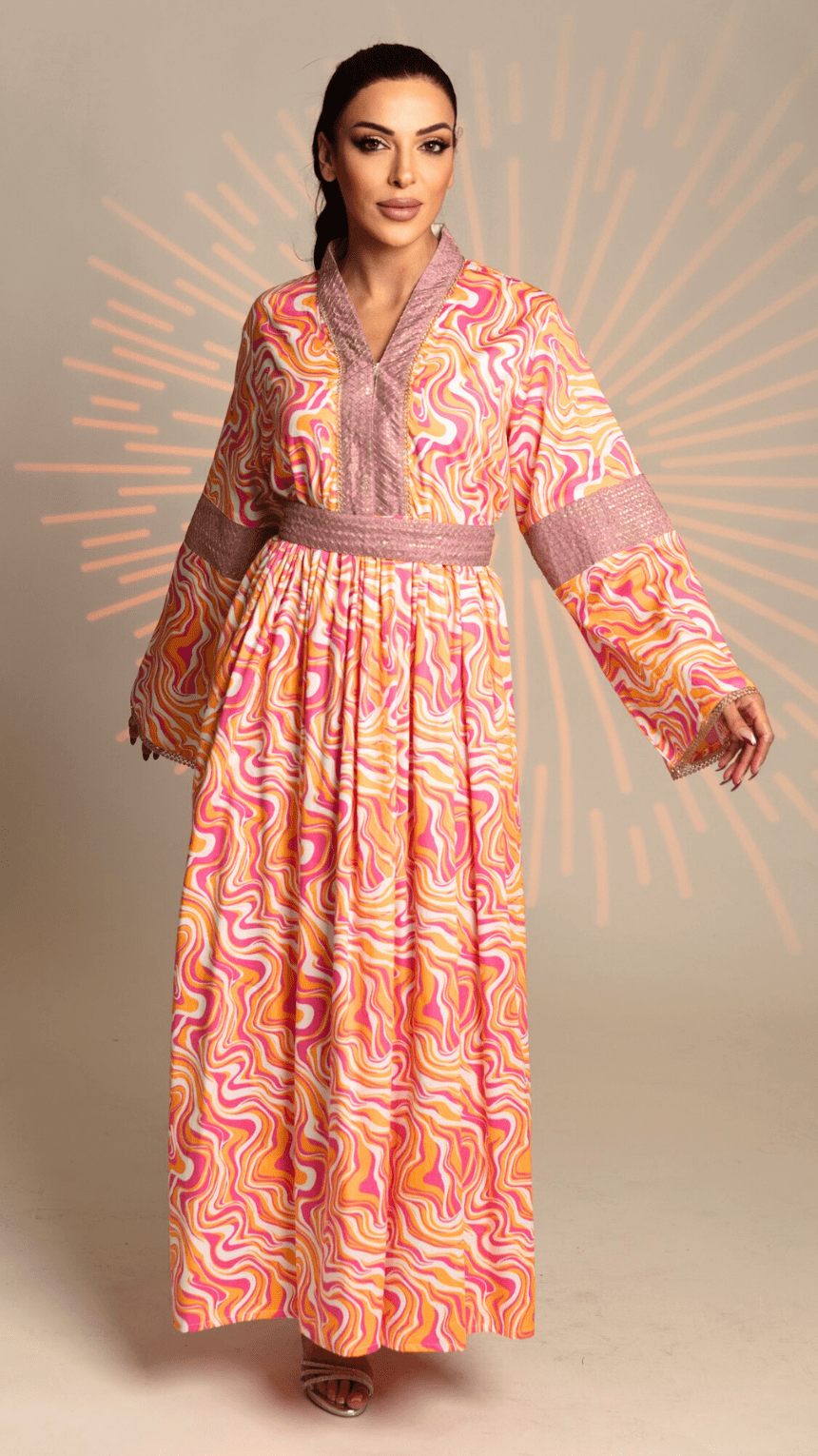 Blossom Grace Jalabiya Collection - WaedLine
