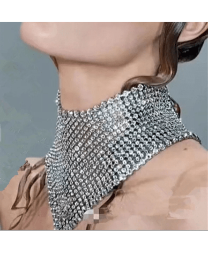 Brilliance Cascade Neckpiece - WaedLine