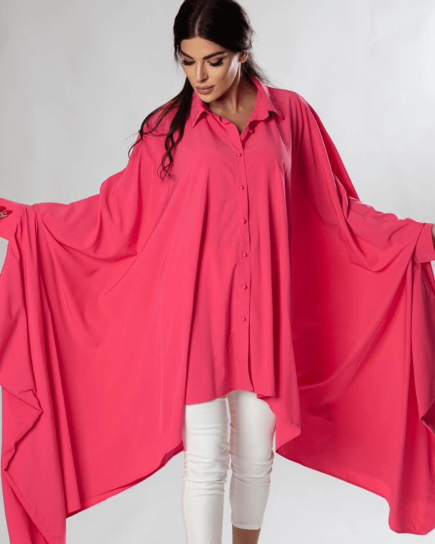 Butterfly Sleeve Flowing Top - WaedLine