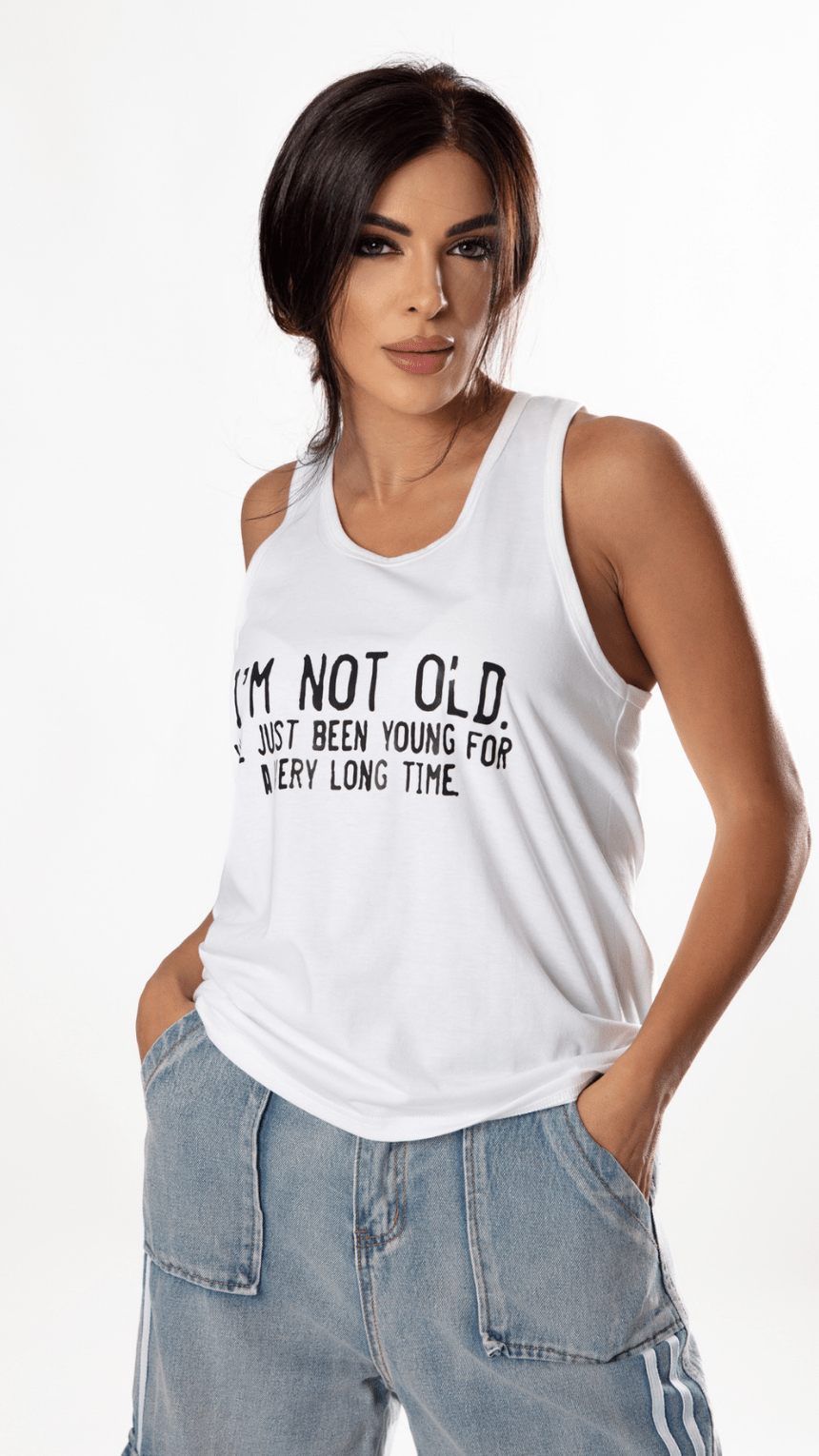 Casual Basic Edgy Top - WaedLine