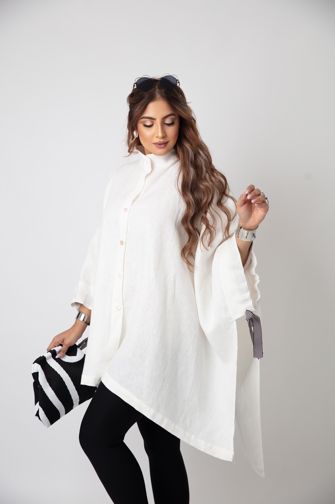 Chic Butterfly Sleeves Blouse - WaedLine