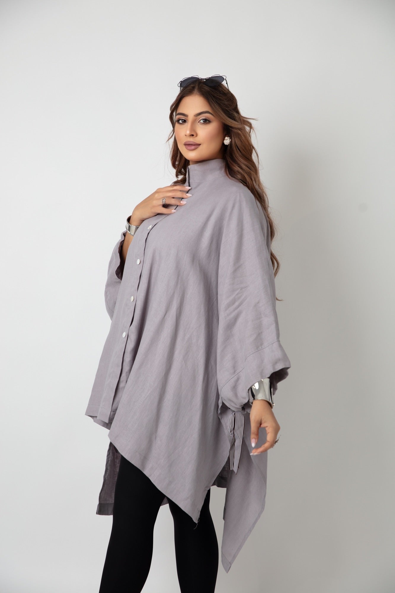 Chic Butterfly Sleeves Blouse - WaedLine