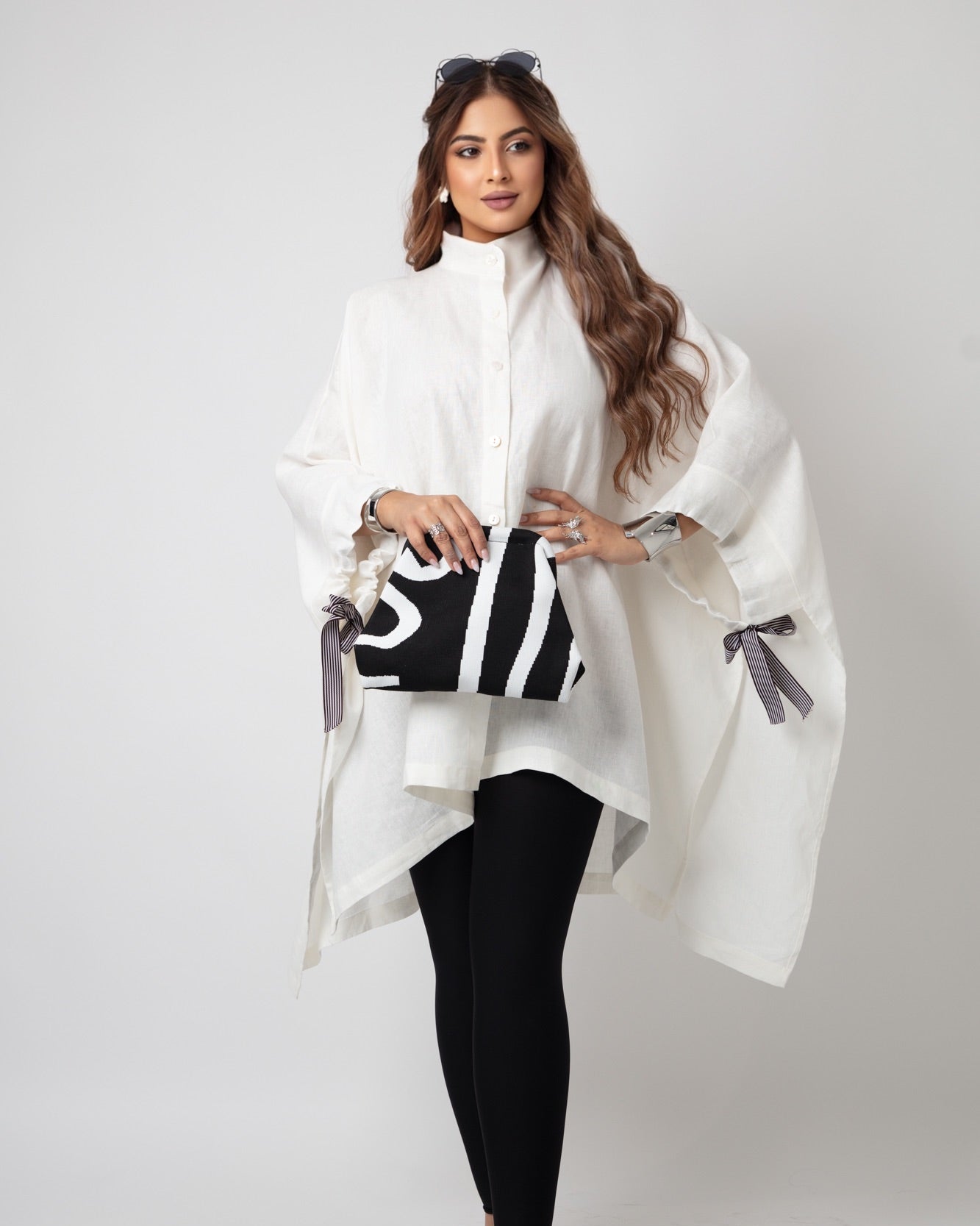 Chic Butterfly Sleeves Blouse - WaedLine