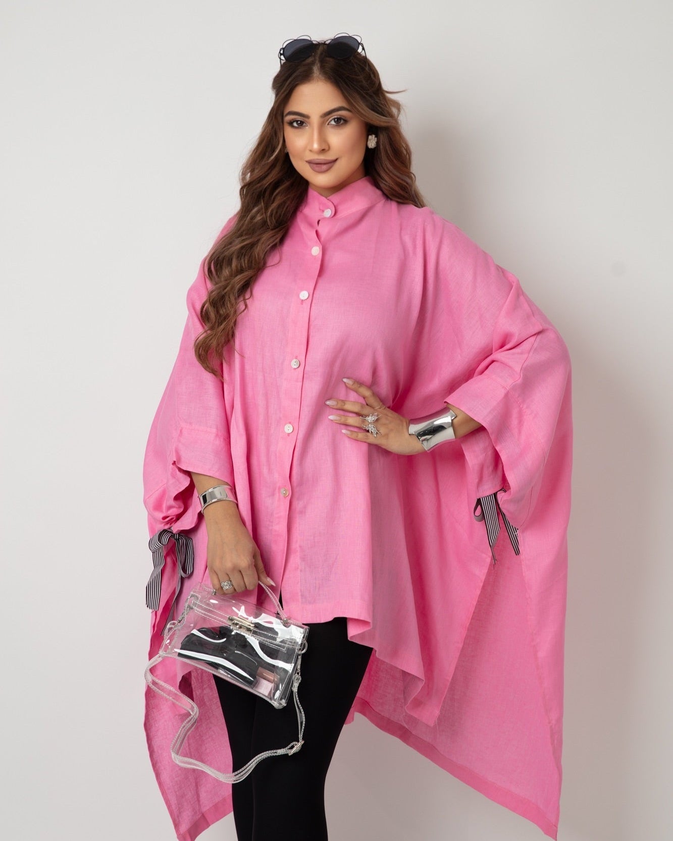 Chic Butterfly Sleeves Blouse - WaedLine