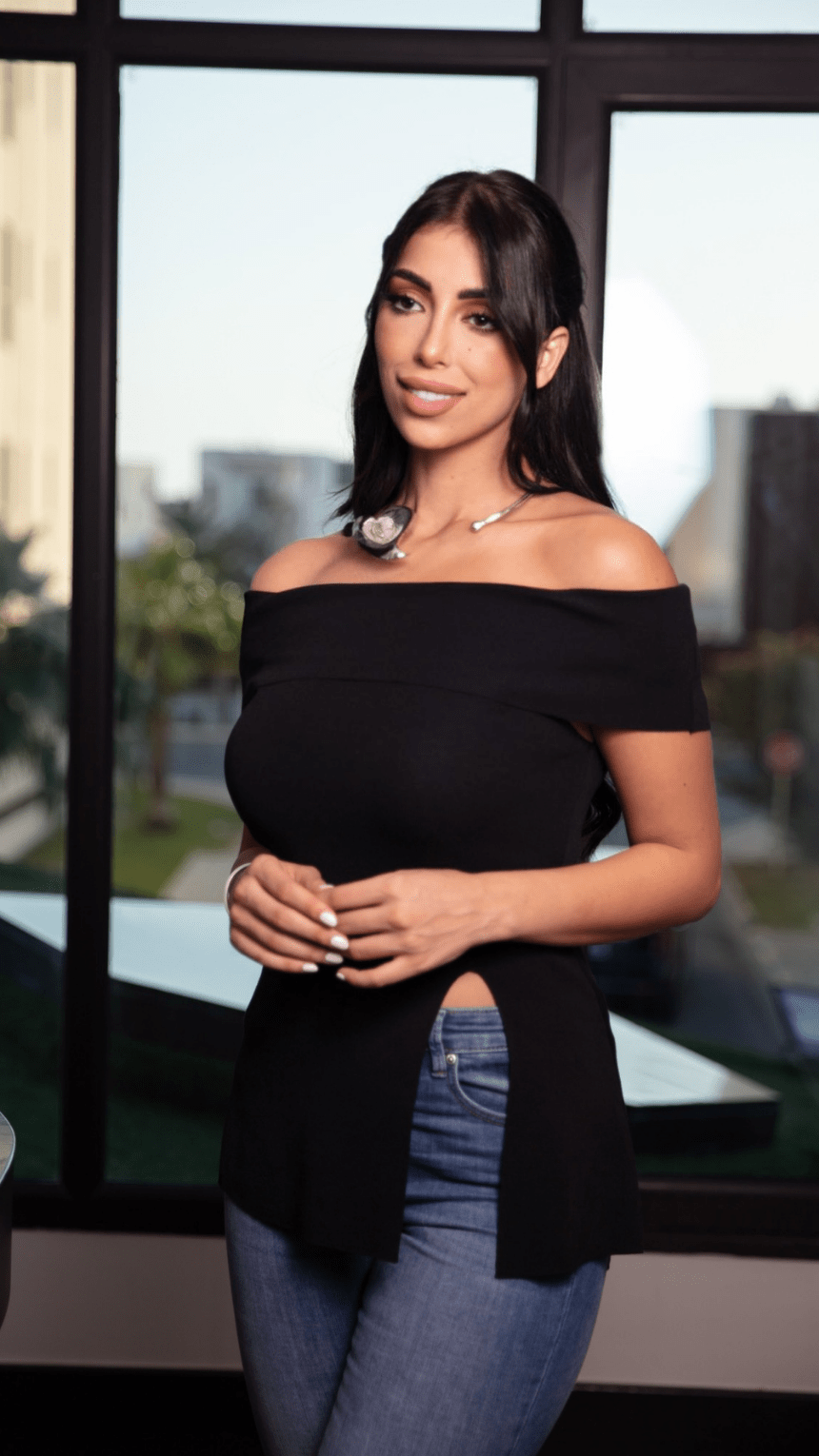 Chic Off - Shoulder Wool Top - WaedLine