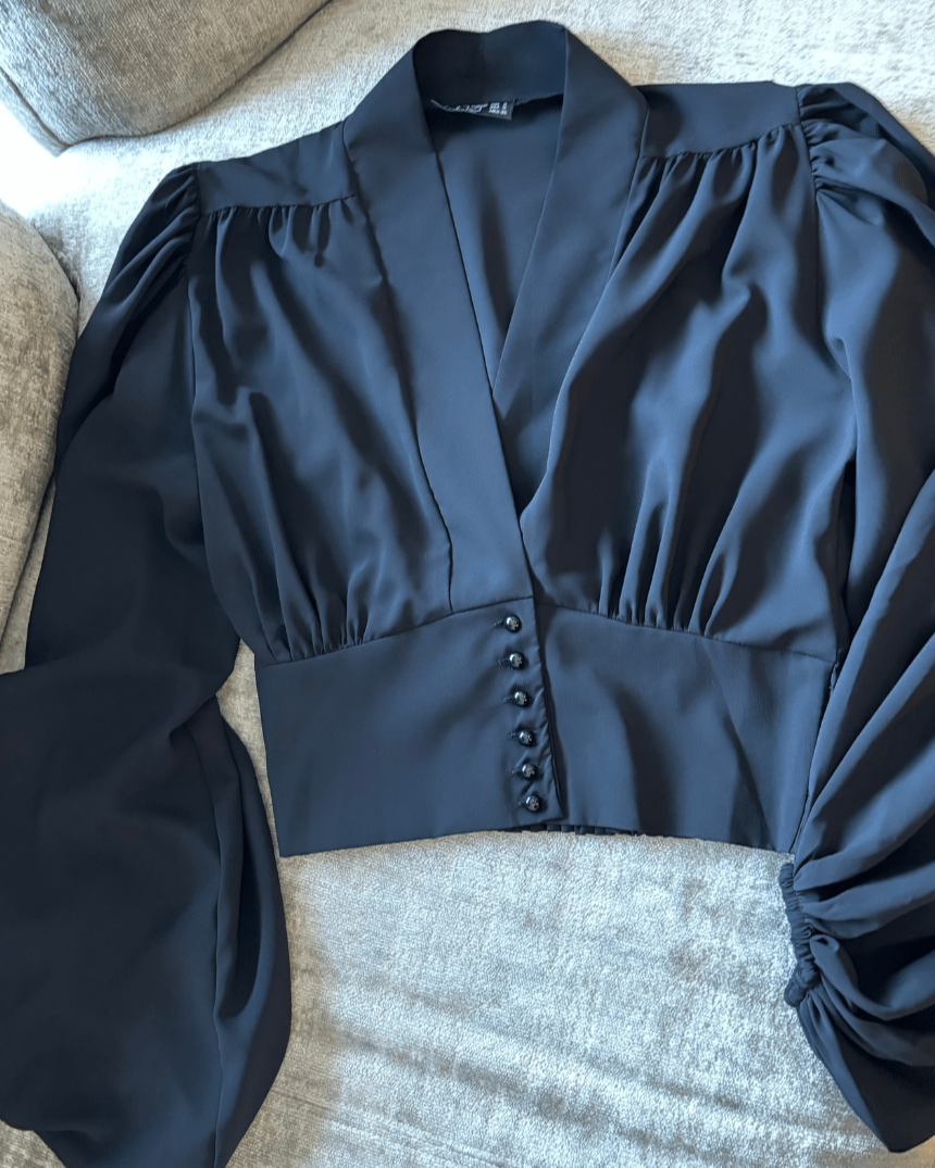 Chic Puff - Sleeve Blouse - WaedLine