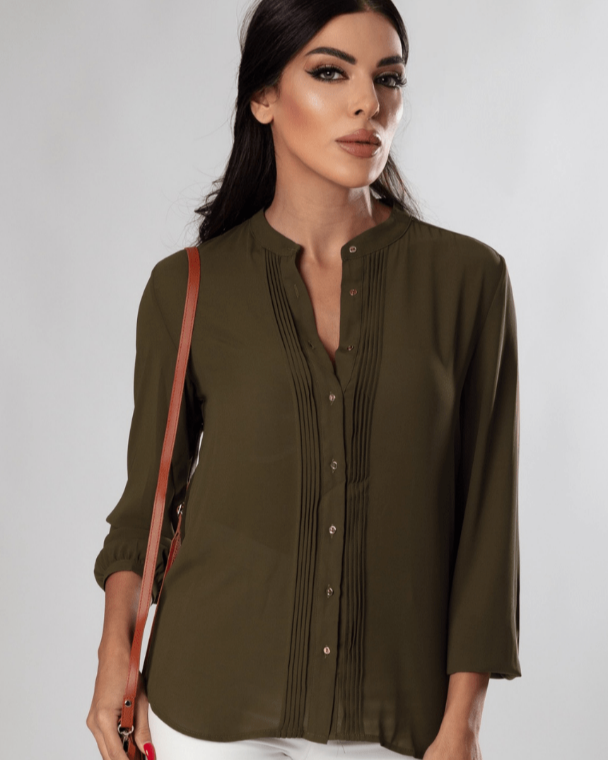 Chic V - Neck Shirt - WaedLine
