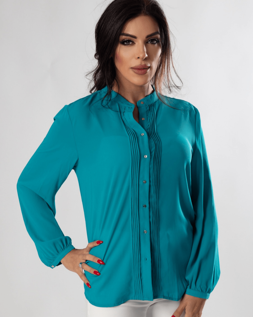 Chic V - Neck Shirt - WaedLine