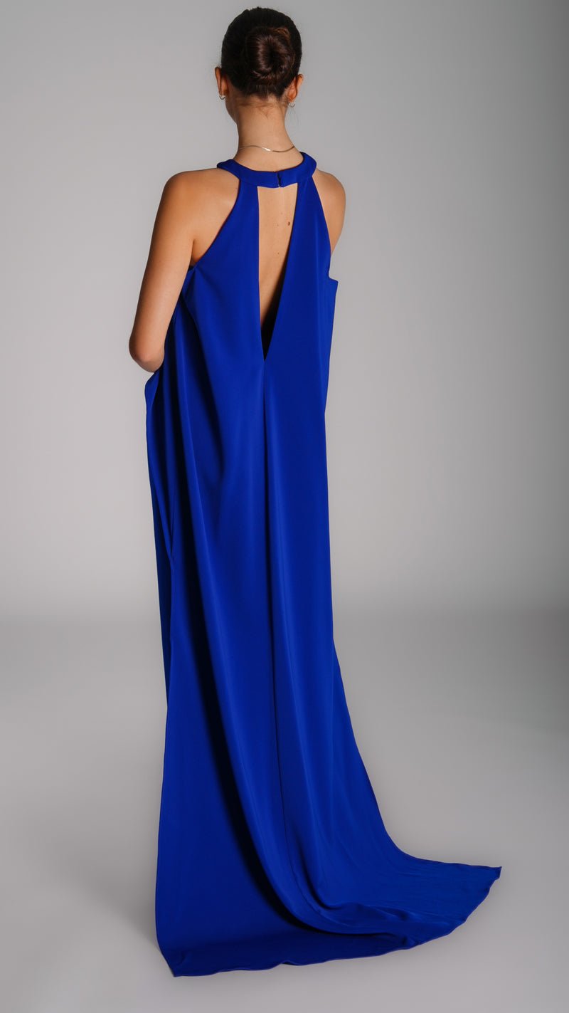 Classic night dress with a train - WaedLine