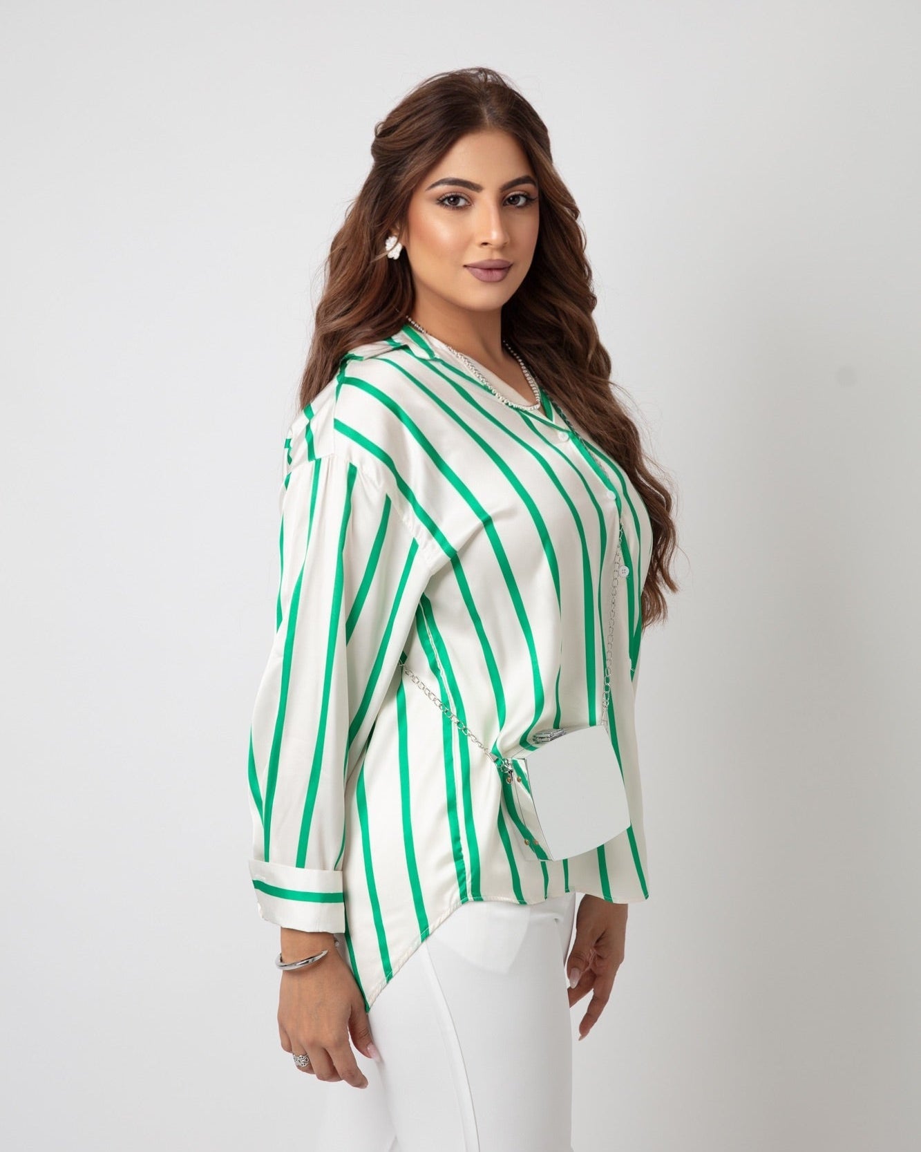 Classy Wide - Band Stripe Shirt - WaedLine