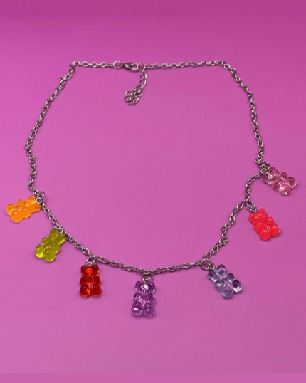 Colorful Gummy - Bear Necklace - WaedLine