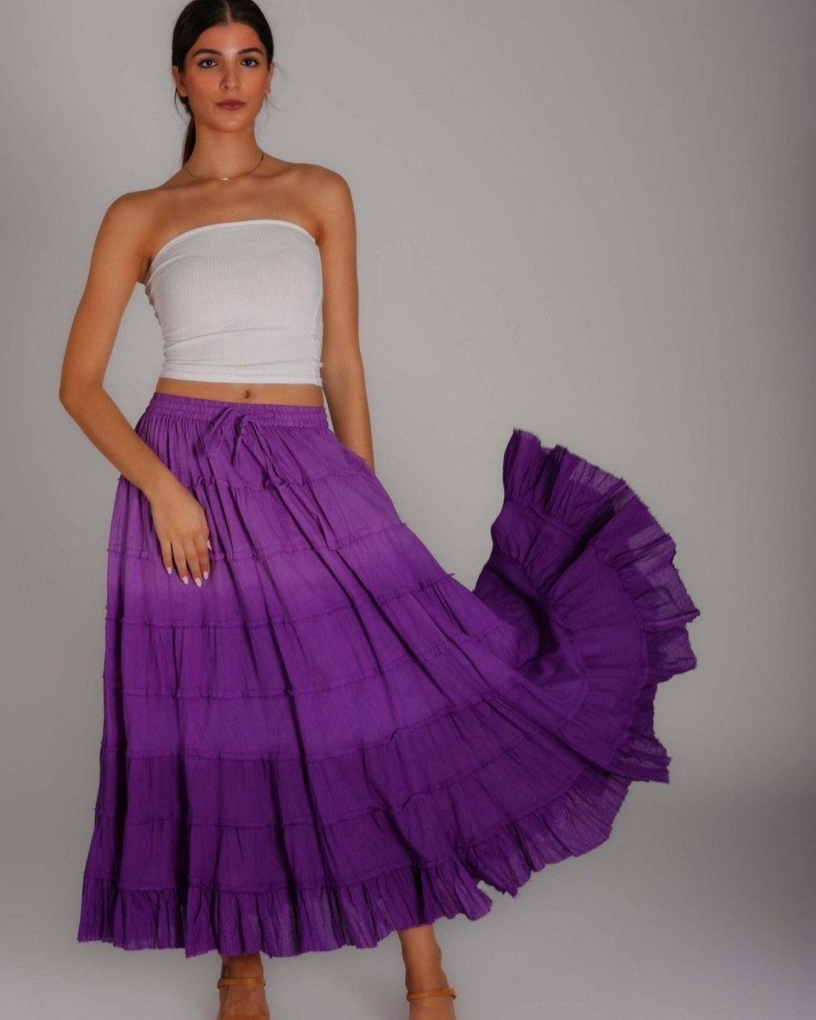 Cotton Hombre Skirt - WaedLine