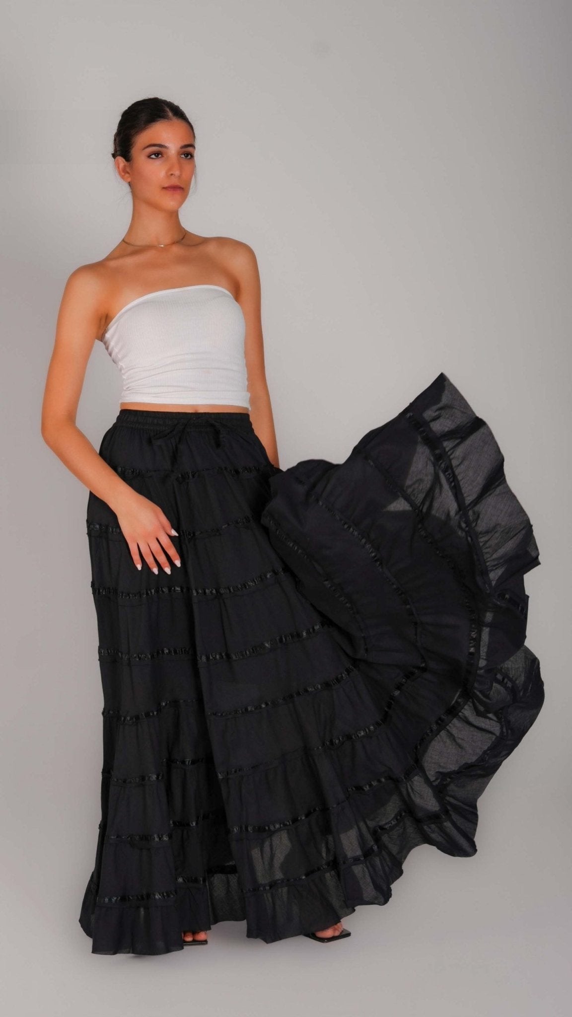 Cotton Hombre Skirt - WaedLine