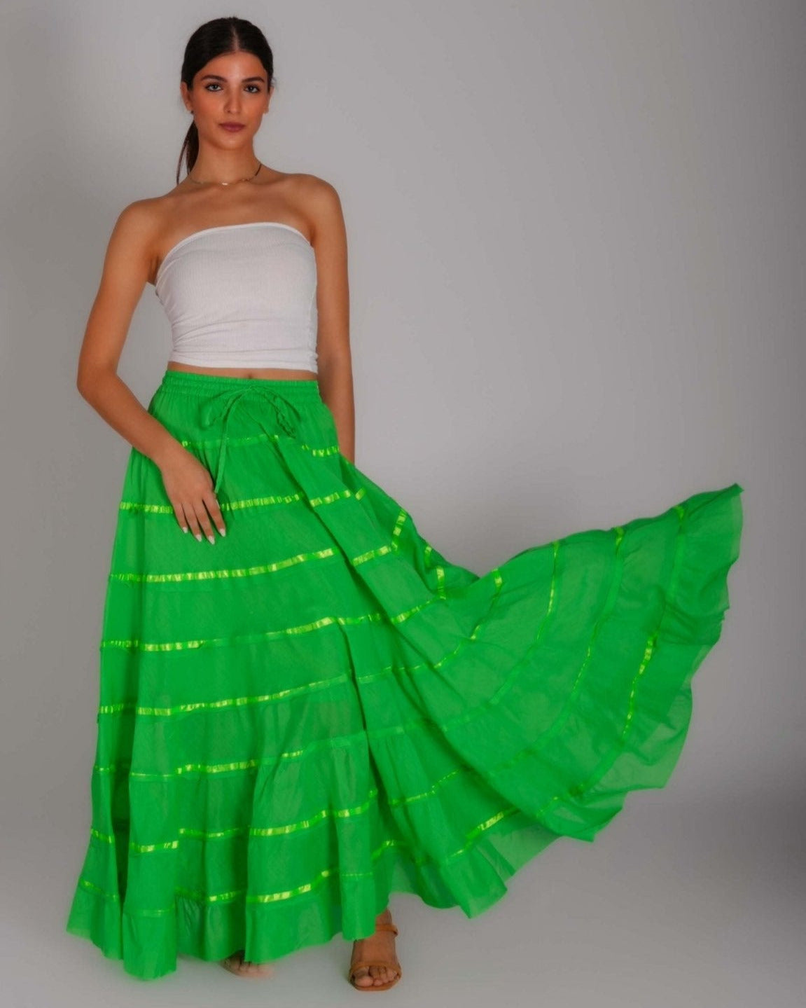 Cotton Hombre Skirt - WaedLine