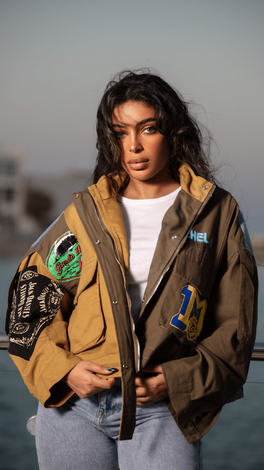 Denim & Olive Jacket - WaedLine