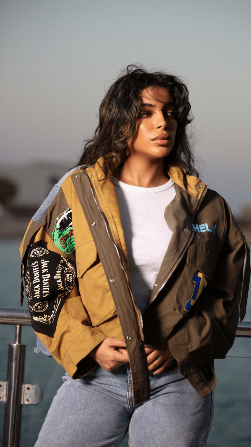 Denim & Olive Jacket - WaedLine