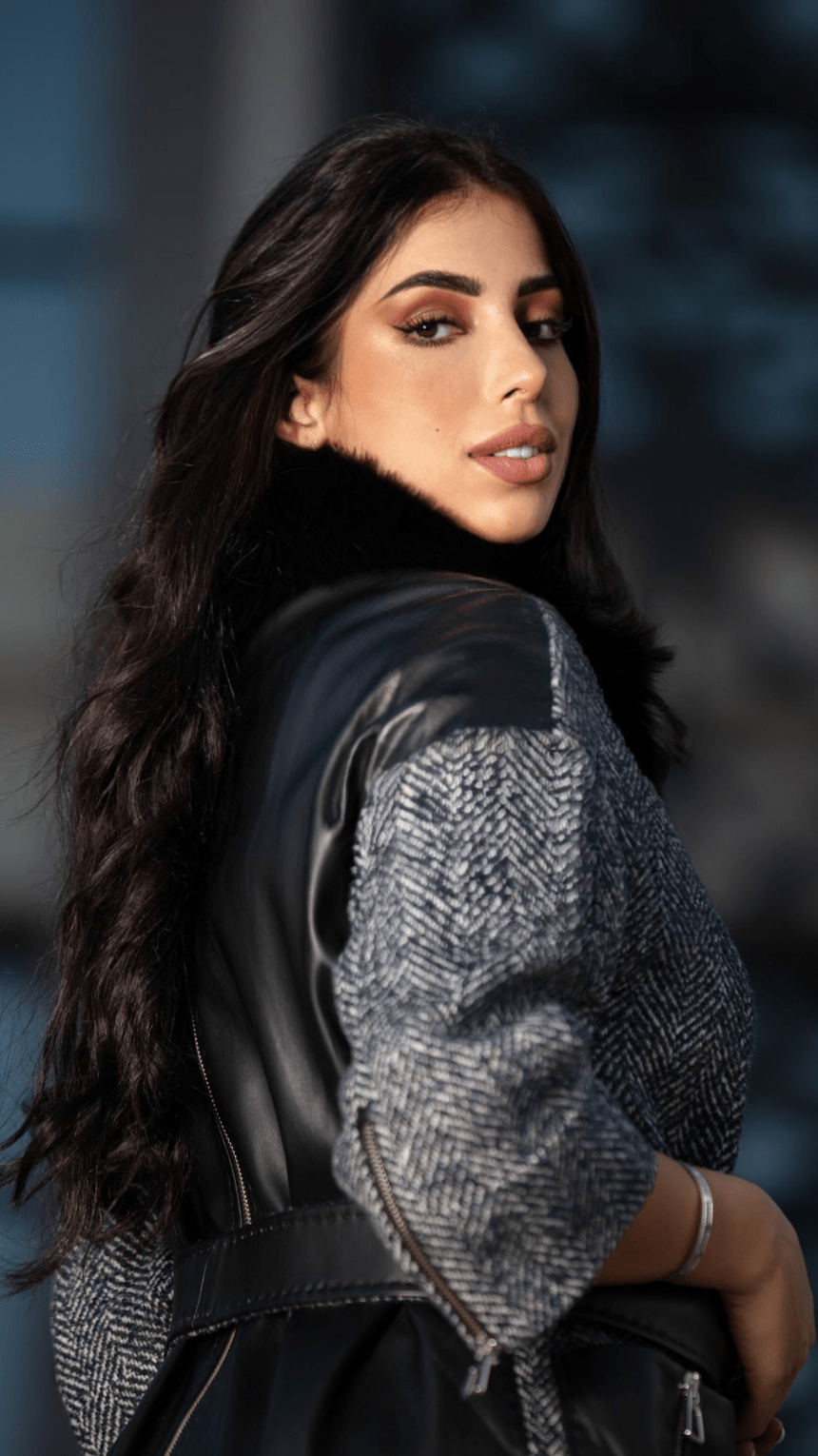 Edgy Leather Zipper Elegant Coat - WaedLine