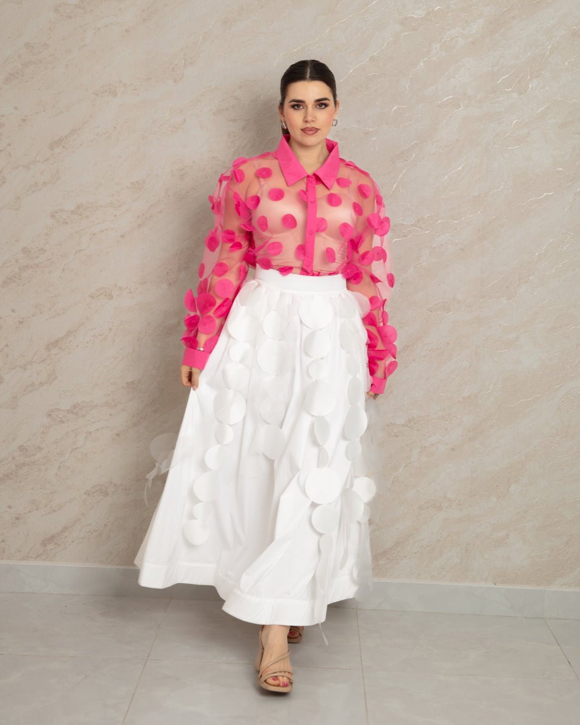 Elegant Circles Skirt - WaedLine