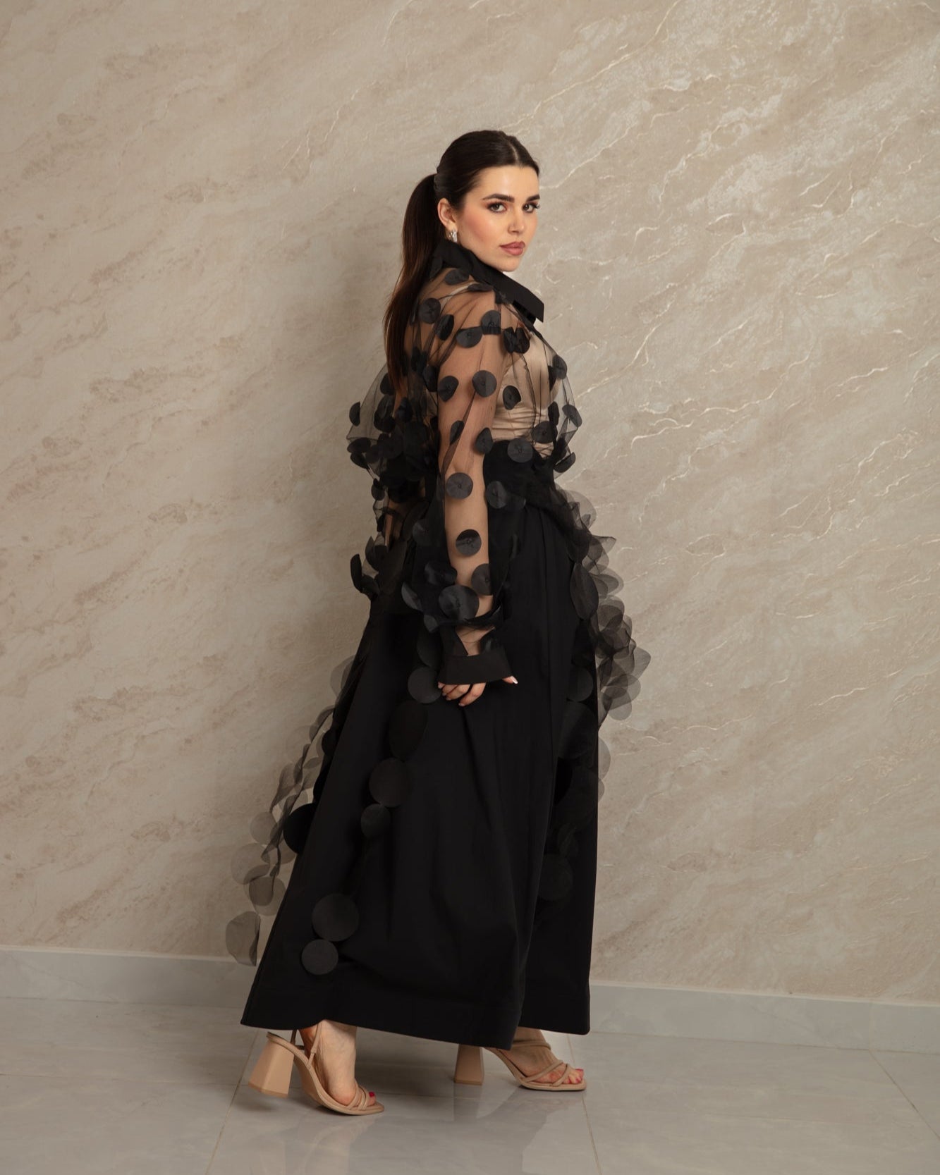 Elegant Circles Skirt - WaedLine