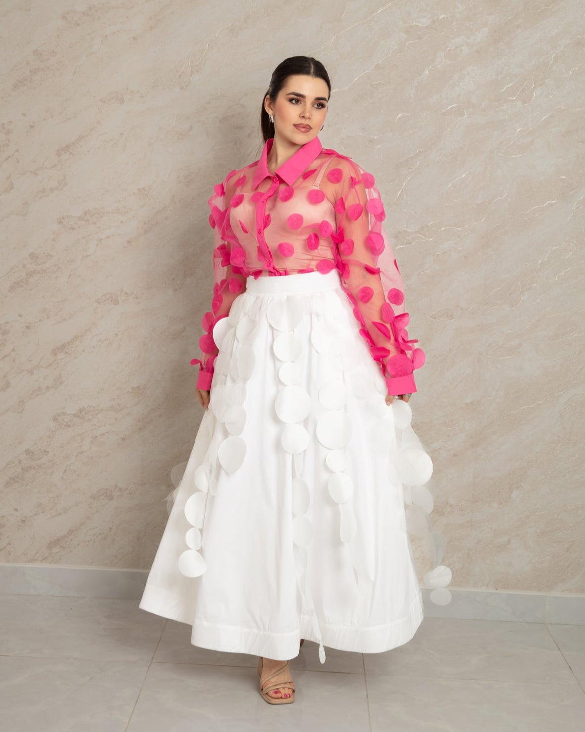 Elegant Circles Skirt - WaedLine