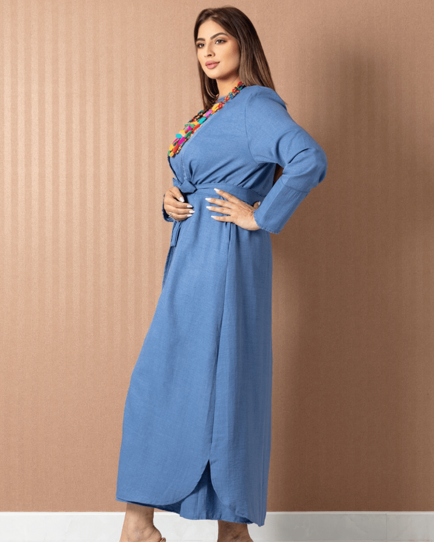 Elegant Essentials Abaya - Two - Pieces - WaedLine