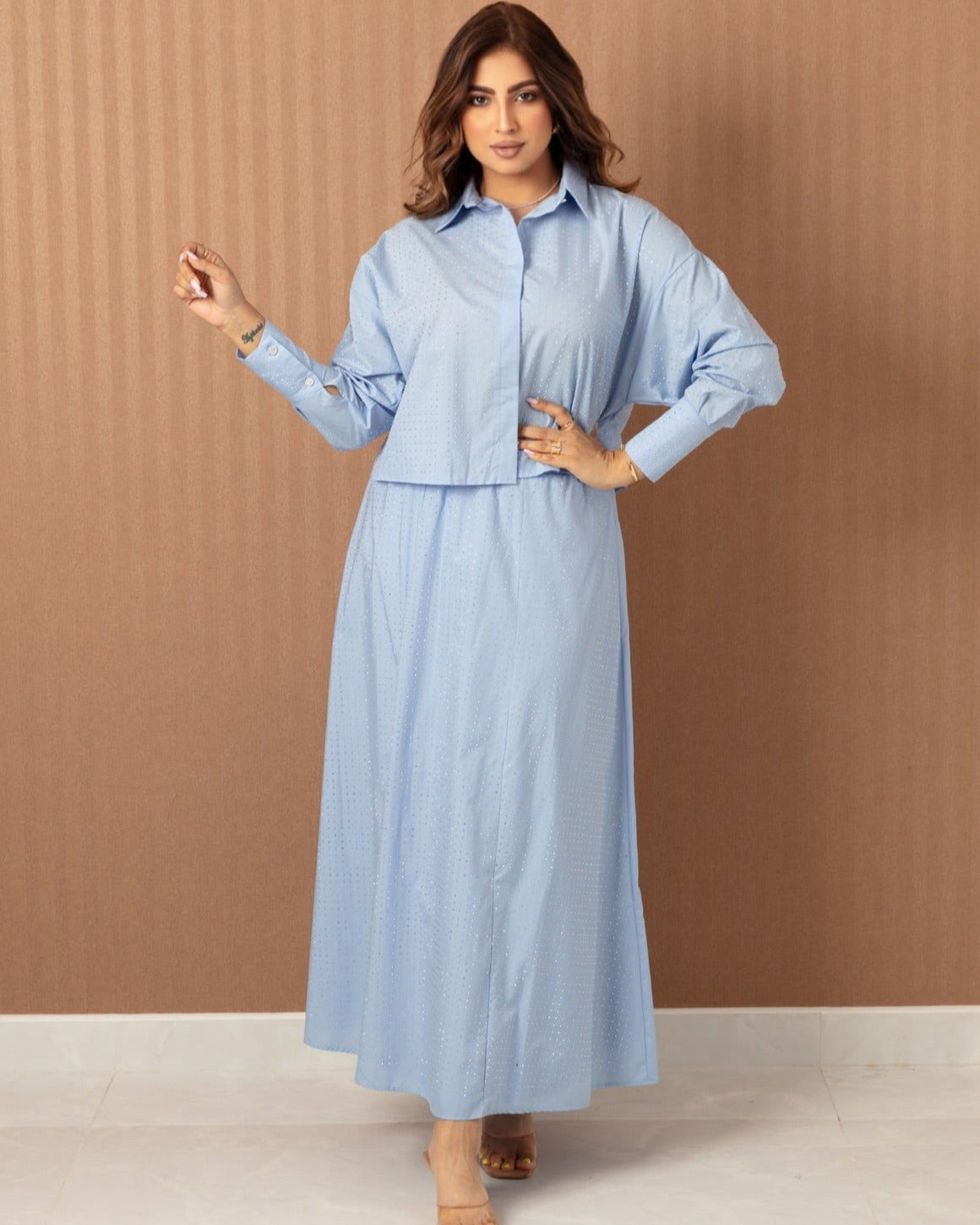Ethereal Grace Set (Shirt & Skirt) - WaedLine