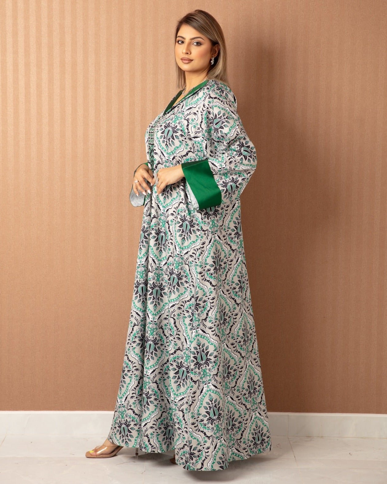 Jalabiya Emerald Elegance - WaedLine