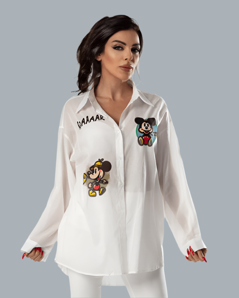 Light Mickey Casual Top - WaedLine