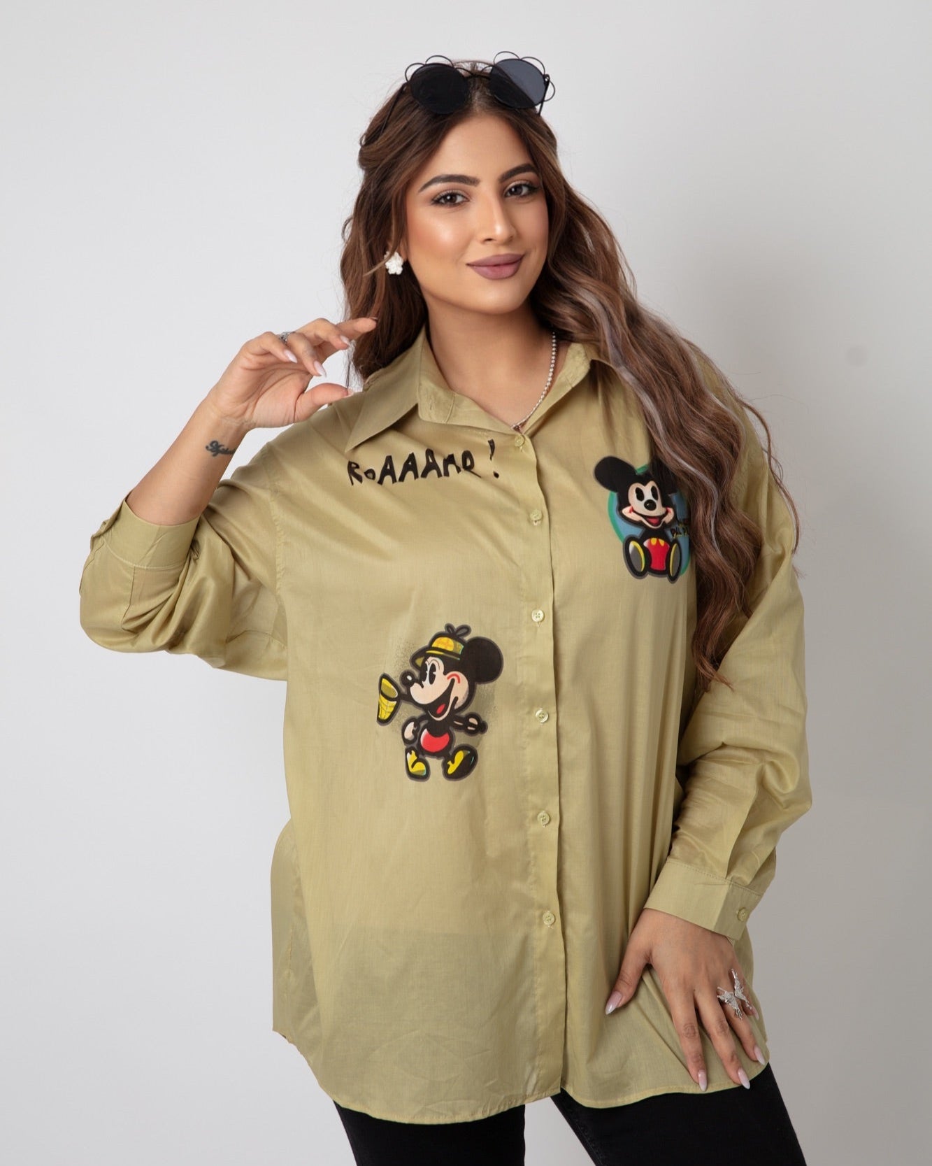 Light Mickey Casual Top - WaedLine