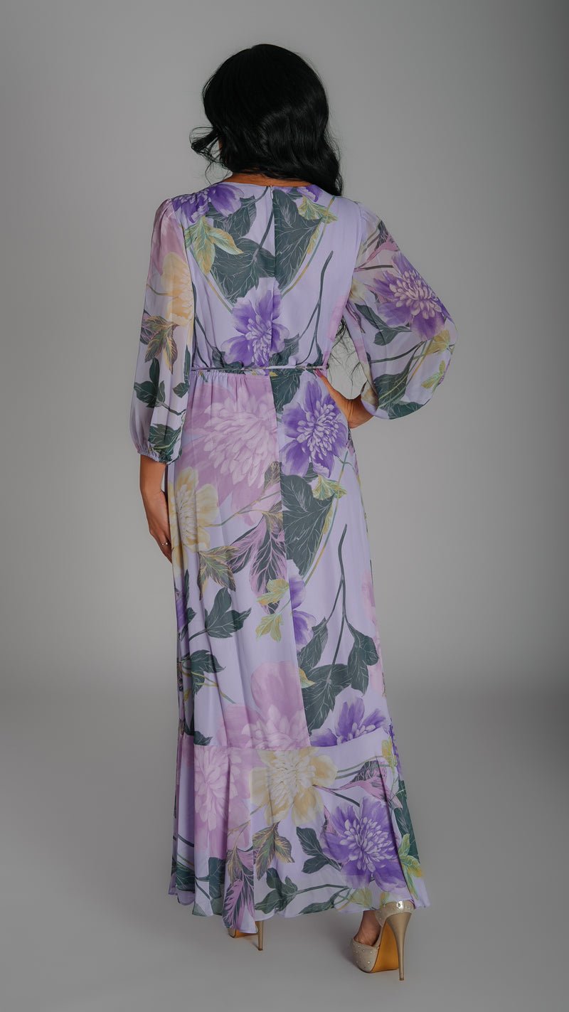 Long floral dress - WaedLine