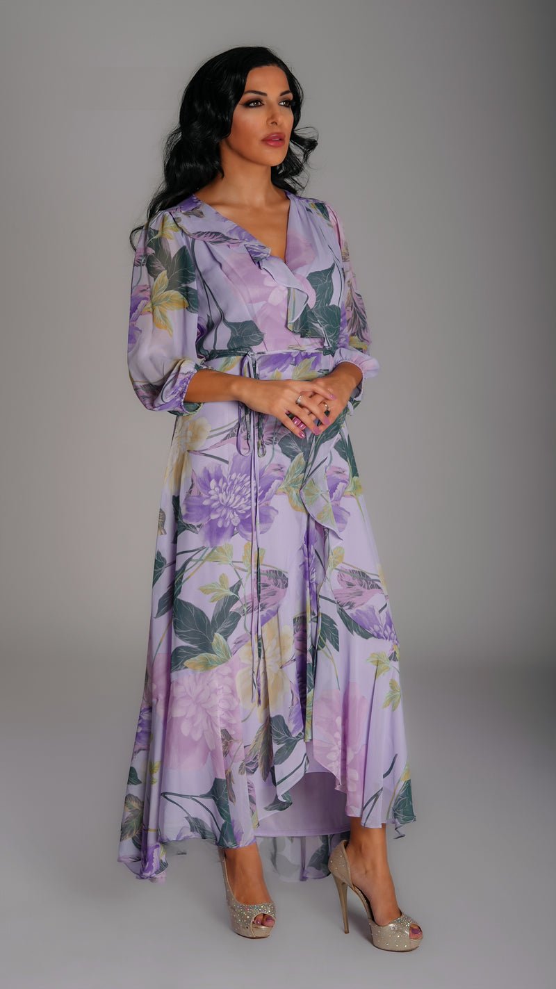 Long floral dress - WaedLine