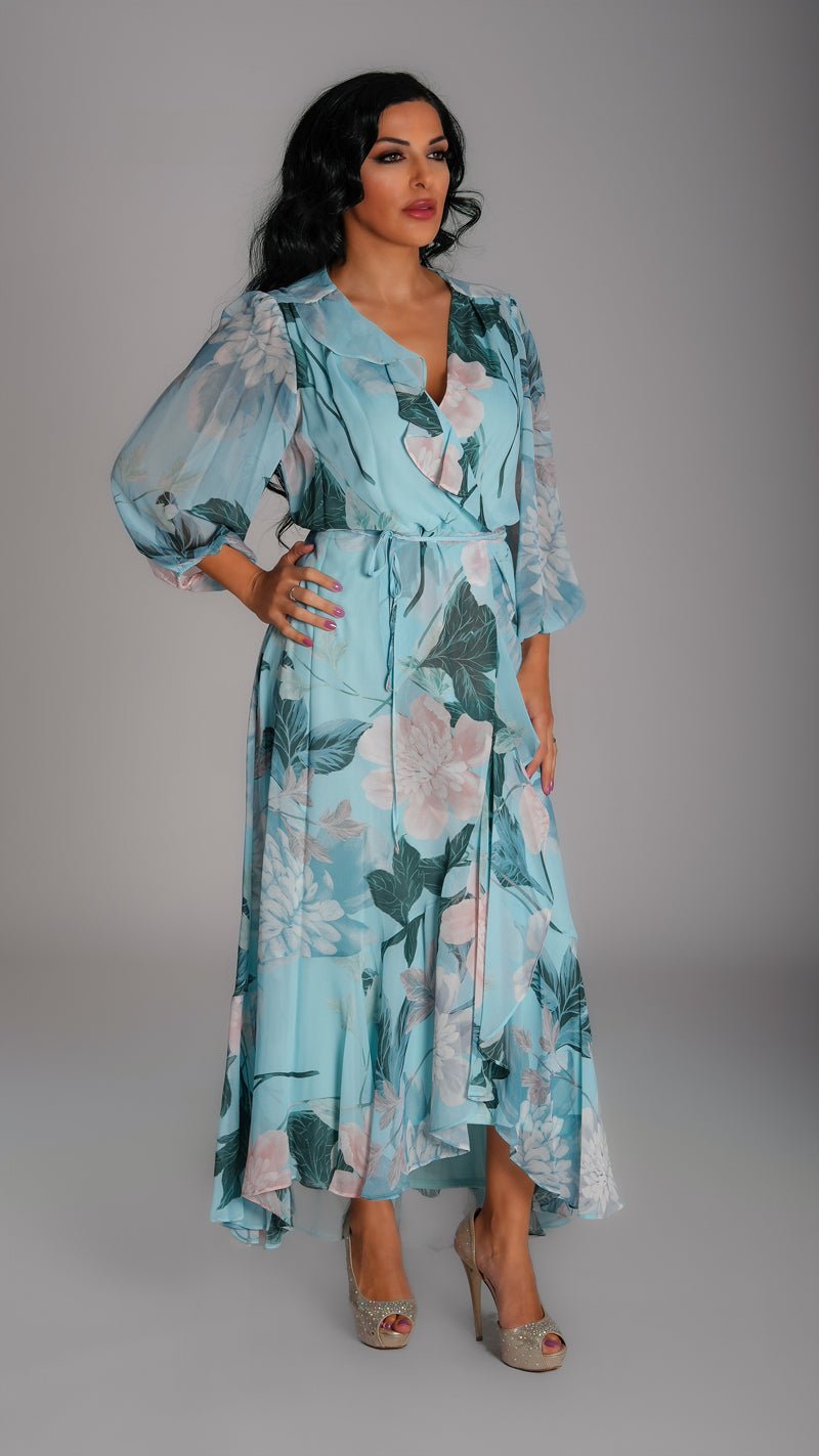 Long floral dress - WaedLine