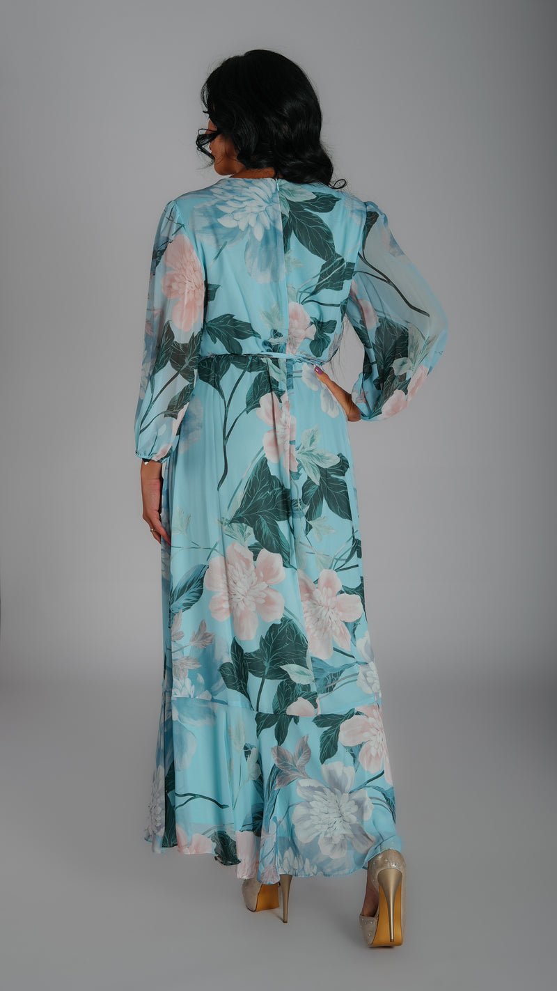 Long floral dress - WaedLine
