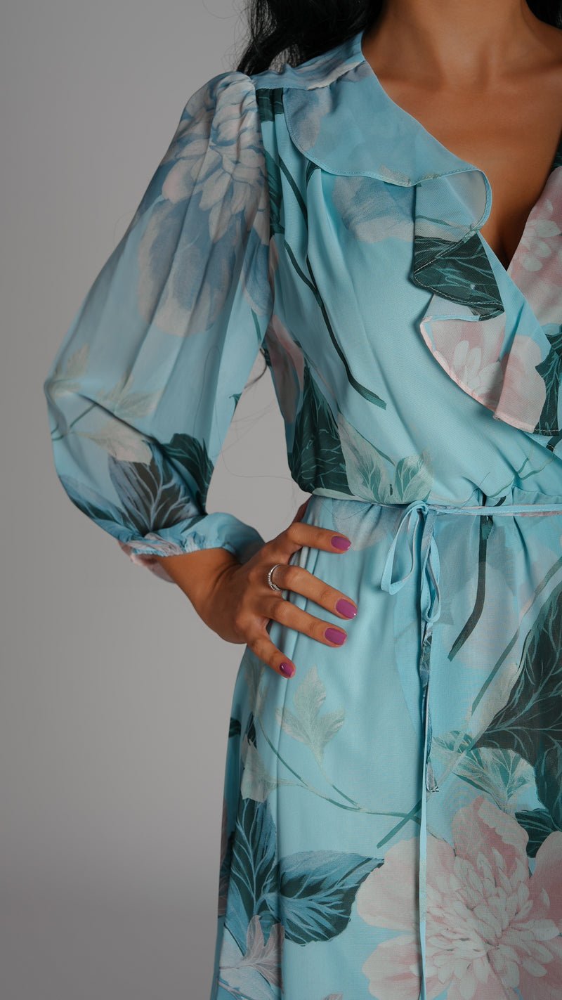 Long floral dress - WaedLine