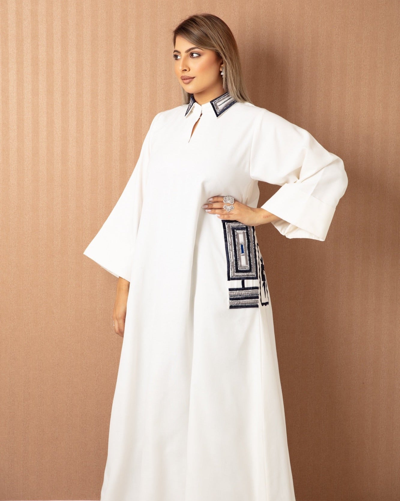 Lunar Elegance Jalabiya - WaedLine