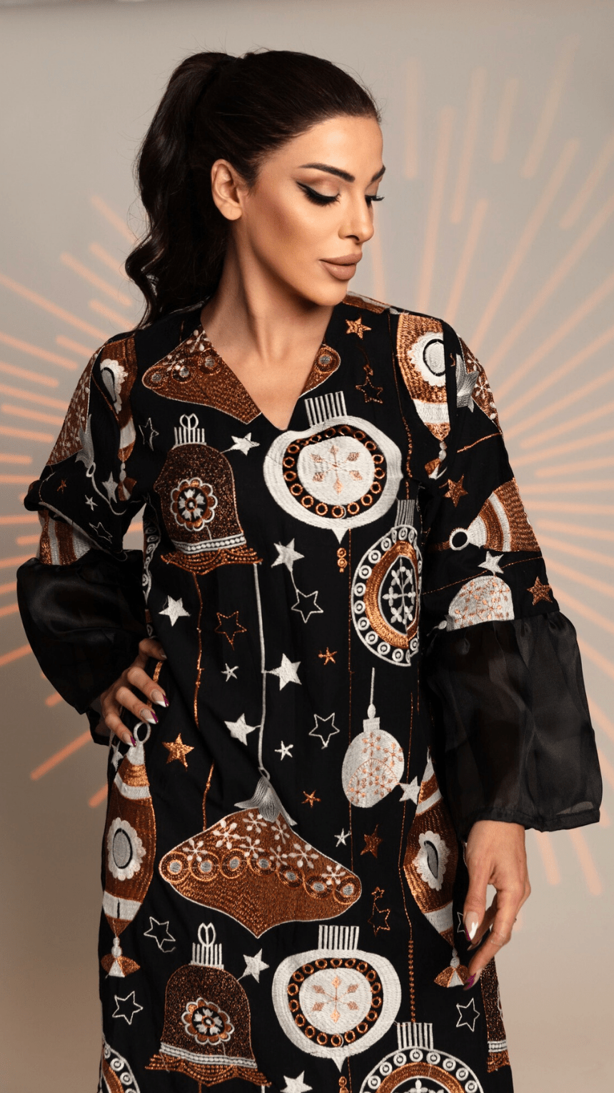 Lunar Luxe Jalabiya Collection - WaedLine