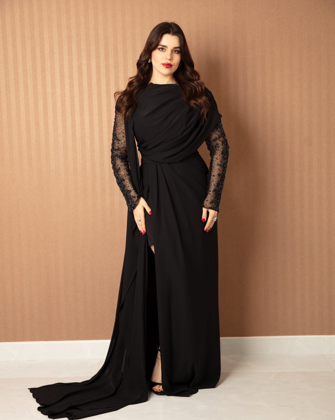 Midnight Lace Elegance - WaedLine