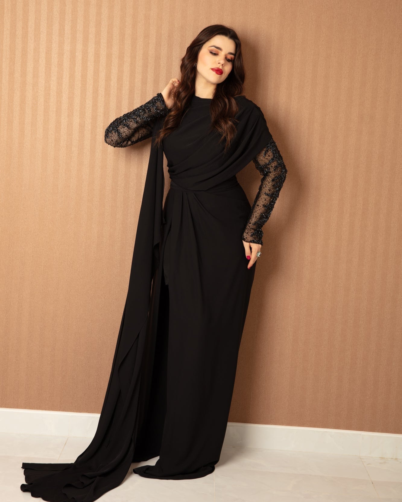 Midnight Lace Elegance - WaedLine