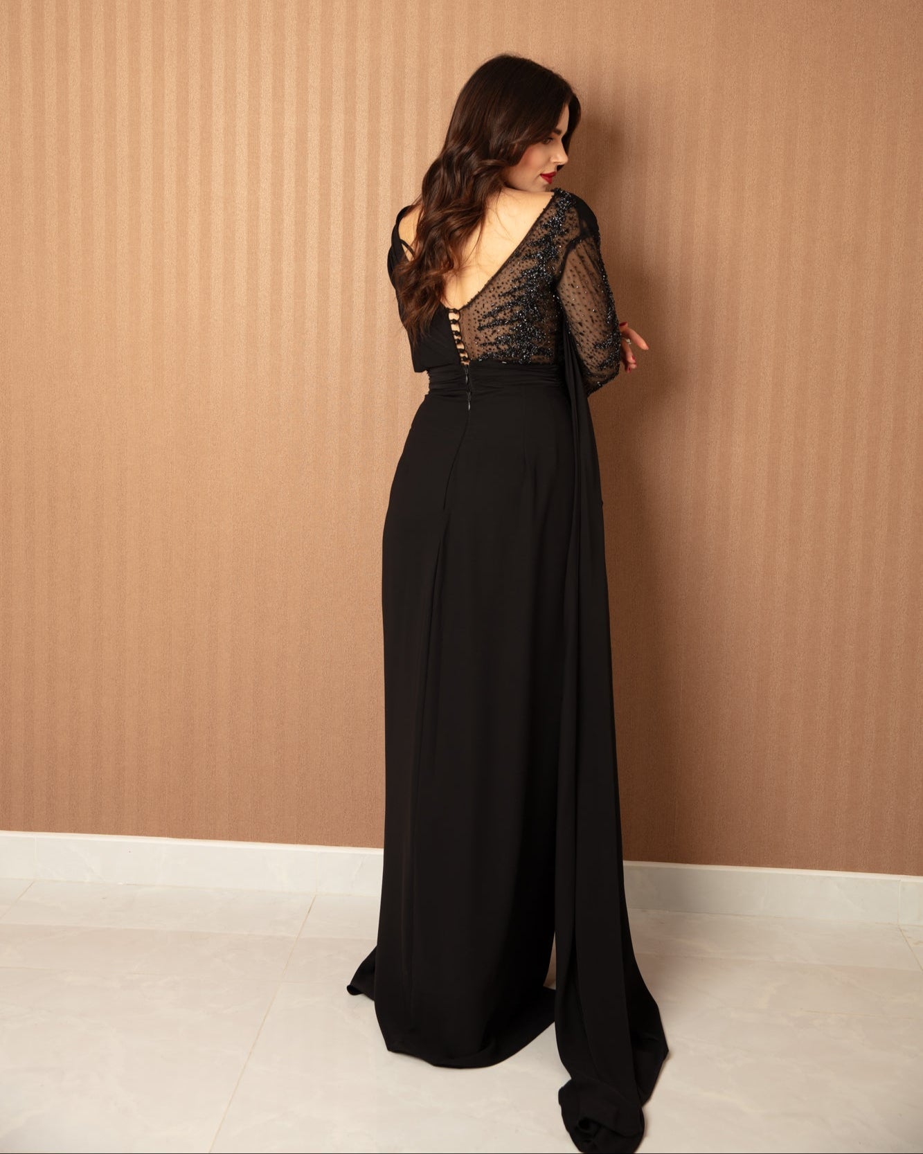 Midnight Lace Elegance - WaedLine