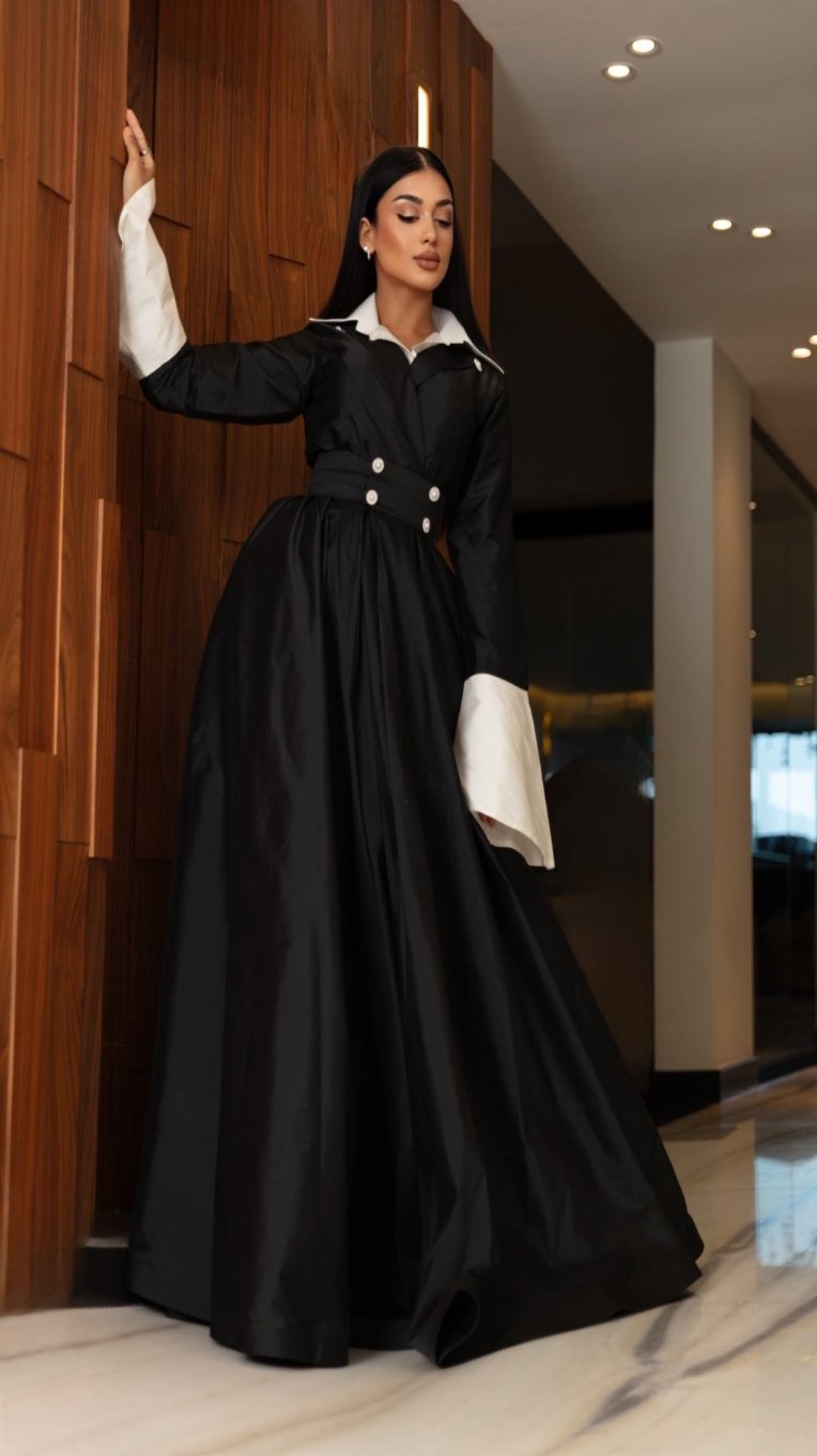 Midnight Muse Retro Chic Dress - WaedLine
