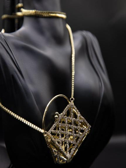 Mini Earphone Lipstick Chain Crossbody Bag - WaedLine