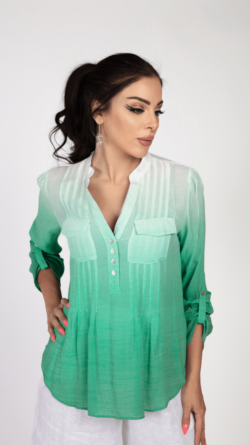 Ombré Elegant Blouse - WaedLine
