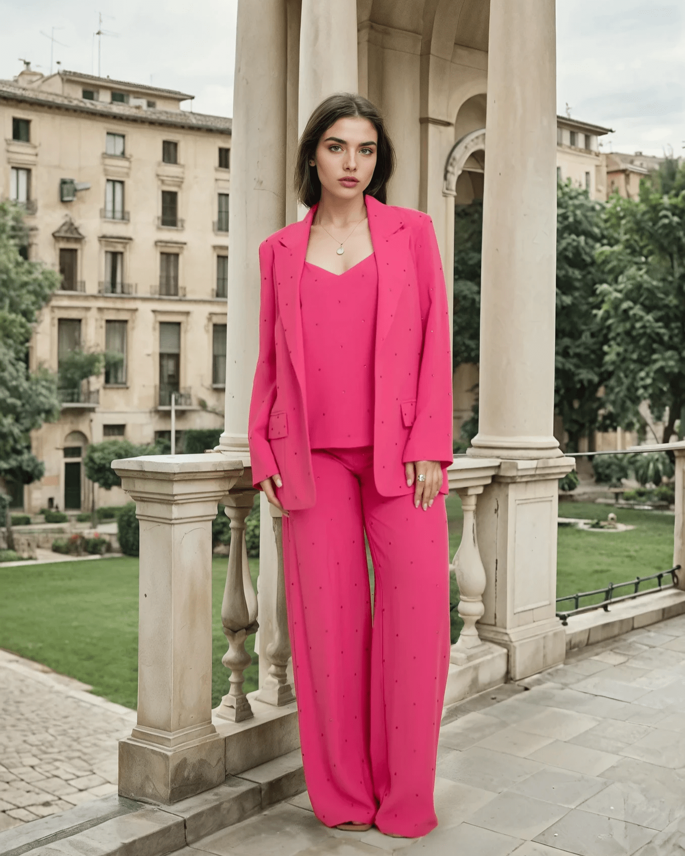 Radiant Gemstone Three - Piece Suit - WaedLine