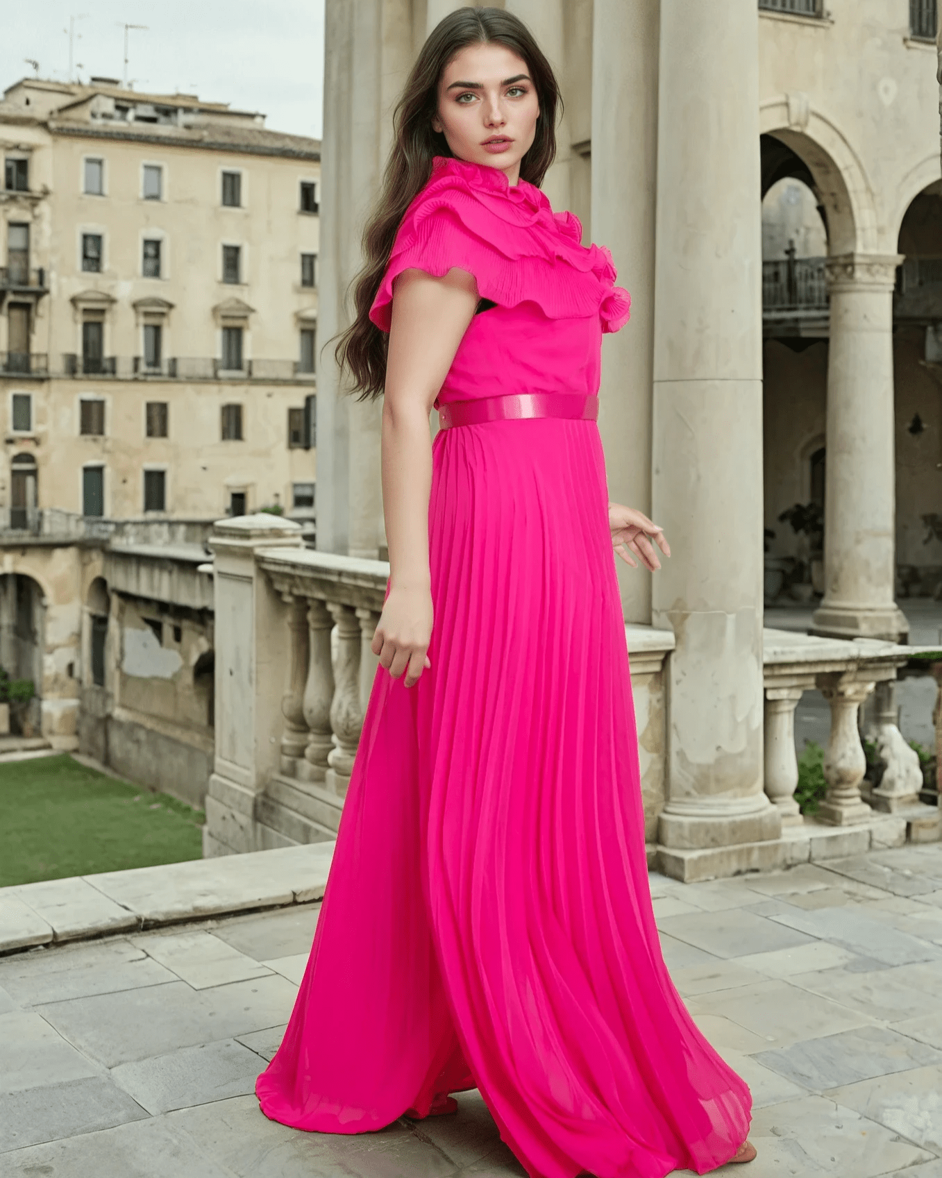 Radiant Ruffles Jumpsuit - WaedLine
