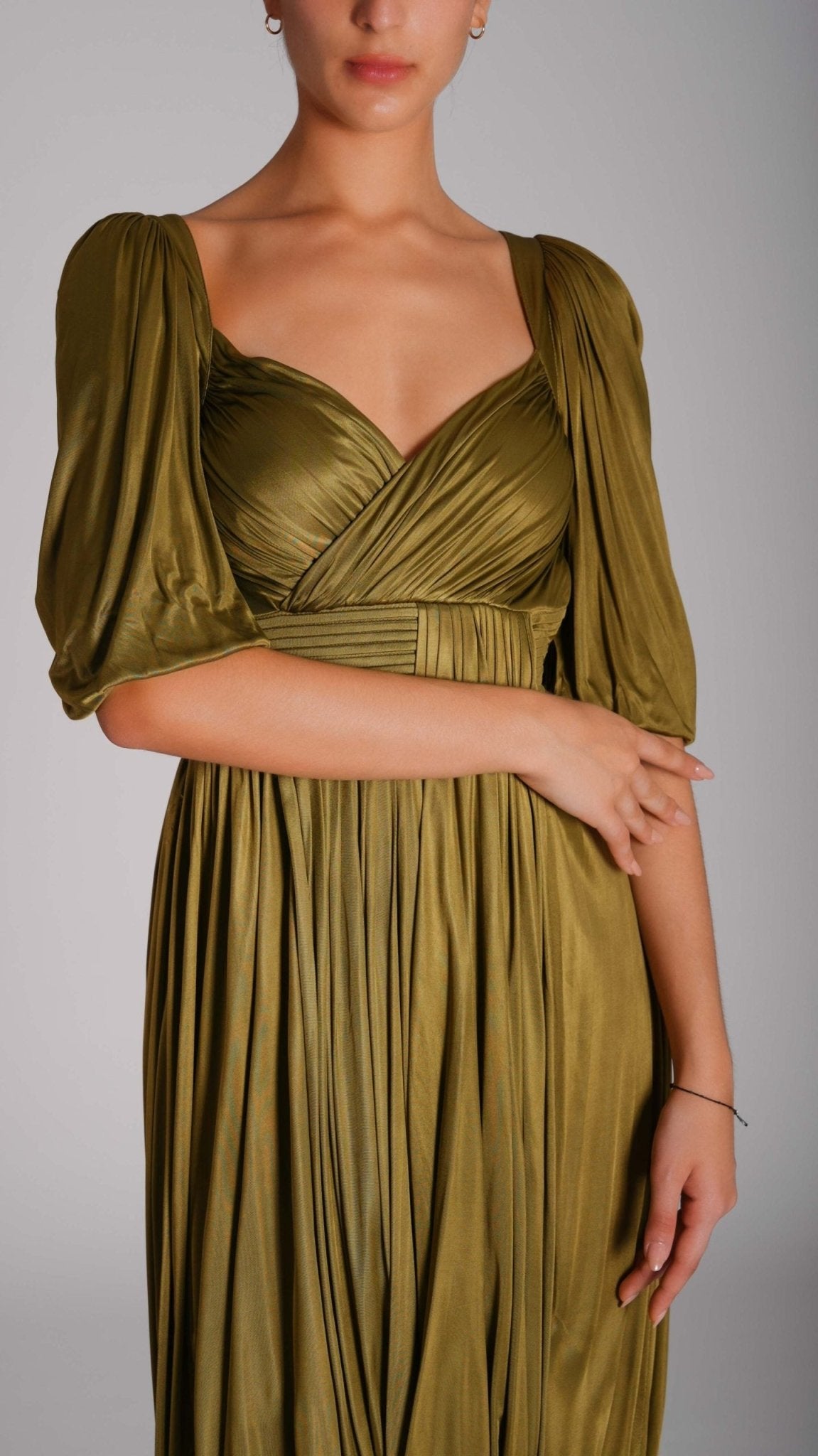 Romanian crossed med dress - WaedLine