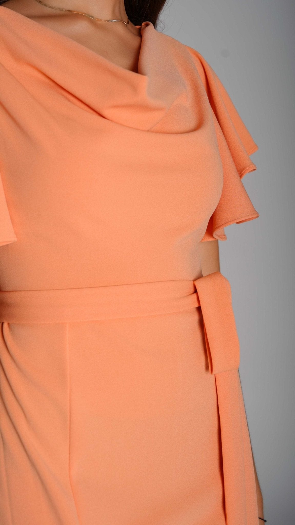Sajed Ruffle Dress - WaedLine